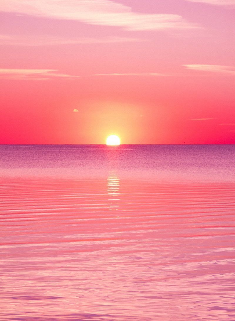 hd nature backgrounds sunset pink calm